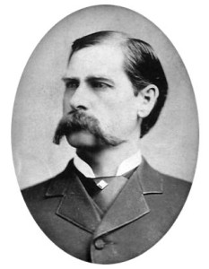 Wyatt Earp, involved in the shoot out at the OK Corral.